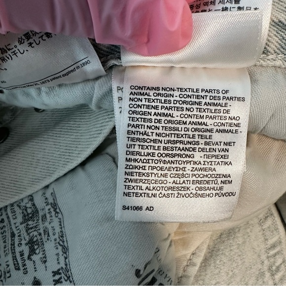 Levi’s Made & Crafted 501 Original High Rise Straight Leg Women’s Jeans Size 31 - Picture 14 of 15